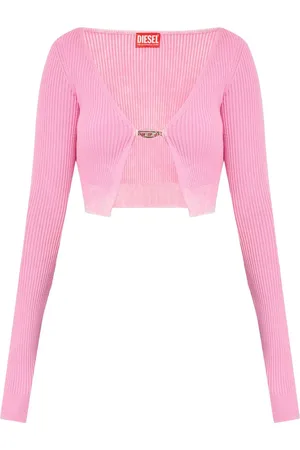 Diesel Geripptes M-Latina Cropped-Top