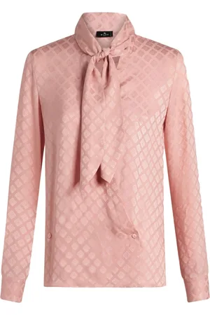 Etro Jacquard-Hemd mit Schalkragen