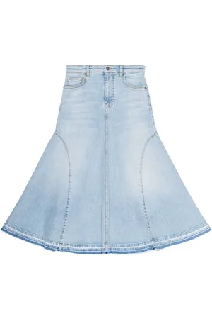 Ganni Jeansrock in A-Linie