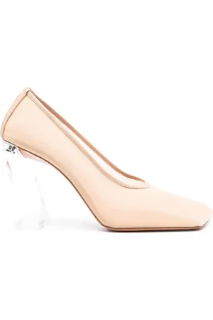 Amina Muaddi Charlotte Pumps 100mm