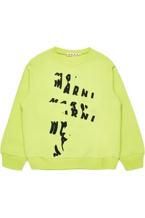 Marni Sweatshirt mit Logo-Print