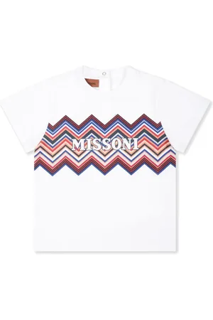 Missoni T-Shirt aus Bio-Baumwolle mit Logo-Print