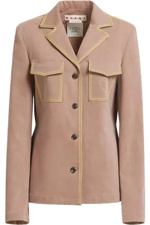Marni Blazer mit Logo-Stickerei