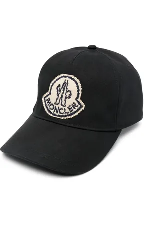 Moncler Baseballkappe mit Logo-Applikation