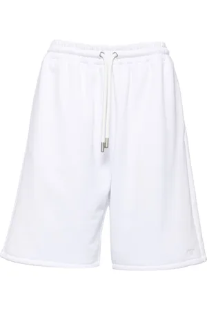 OFF-WHITE Shorts mit Logo-Stickerei