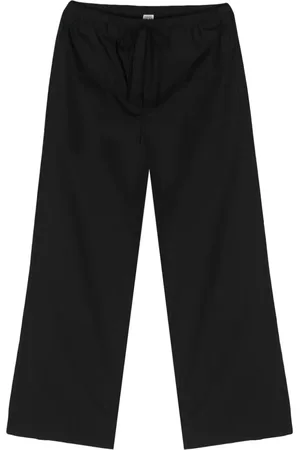 Totême Halbhohe Straight-Leg-Hose