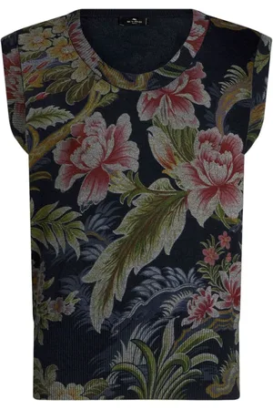 Etro Top mit Blumen-Print