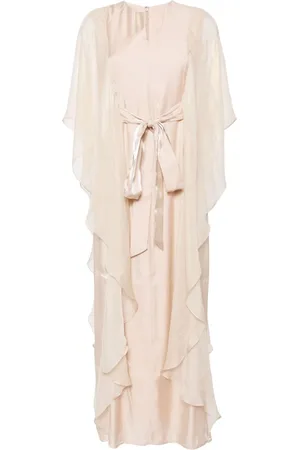 Baruni Drapiertes Nayeli Kaftankleid
