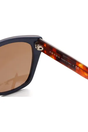 Prada Sonnenbrille mit eckigem Gestell