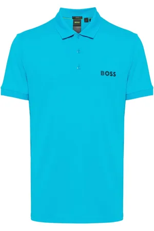 HUGO BOSS Poloshirt mit Logo-Applikation
