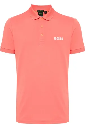 HUGO BOSS Poloshirt mit Logo-Applikation