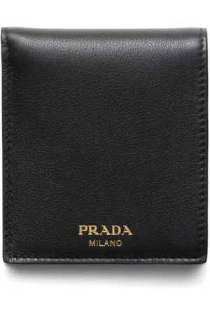 Prada Portemonnaie mit Logo-Stempel
