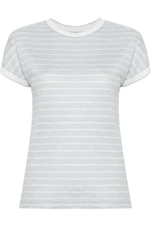 ELEVENTY Gestreiftes T-Shirt