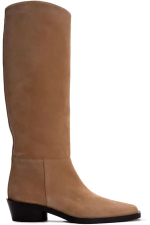 Proenza Schouler Hohe Bronco Wildlederstiefel