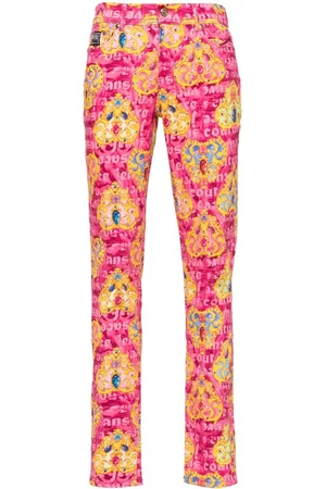 VERSACE Heart Couture Skinny-Jeans