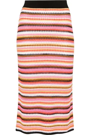 Missoni Gerippter Midirock