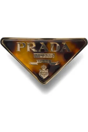 Prada Haarspange in Schildpattoptik