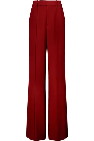 Proenza Schouler Crêpe-Hose mit weitem Bein