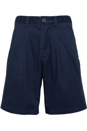 AGNÈS B. Shorts mit Logo-Schild