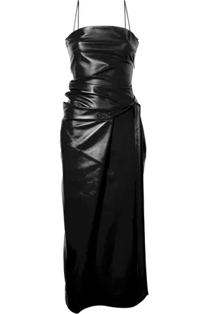 Proenza Schouler Delancy Midikleid aus Leder