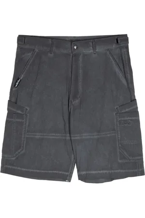 Izzue Shorts mit ausgeblichenem Effekt