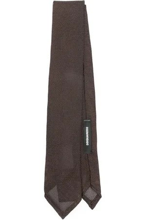 Dsquared2 Semi-transparente Seidenkrawatte
