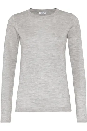 Brunello Cucinelli Fein gestrickter Pullover