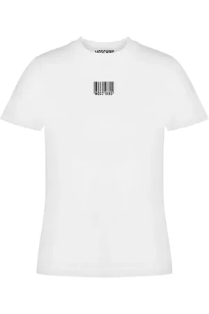 Moschino T-Shirt mit Barcode-Print