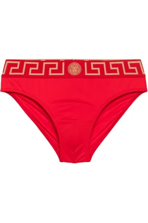 VERSACE Badehose mit Greca-Rand