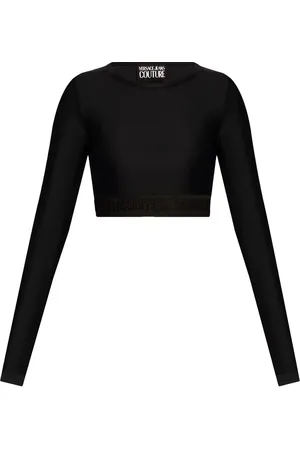VERSACE Cropped-Tanktop mit Logo