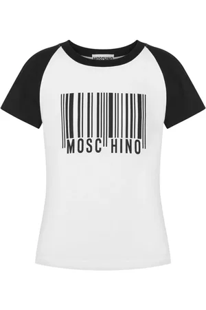 Moschino T-Shirt mit Barcode-Print