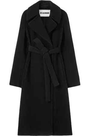 Jil Sander Mantel mit Gürtel