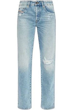 Diesel 1989 D-Mine Mid-Rise-Jeans mit geradem Bein
