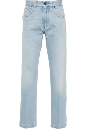 Fendi Halbhohe Tapered-Jeans