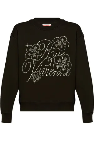 Kenzo TEEN Sweatshirt mit Strass-Logo