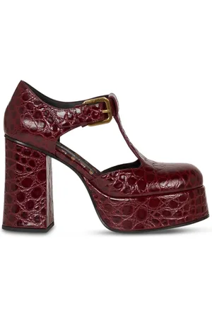 Etro Pumps mit Kroko-Effekt 110mm