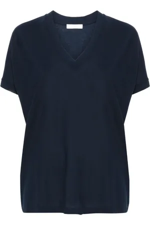 ZANONE T-Shirt mit V-Ausschnitt