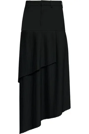 Maison Margiela Asymmetrischer Maxirock aus Gabardine