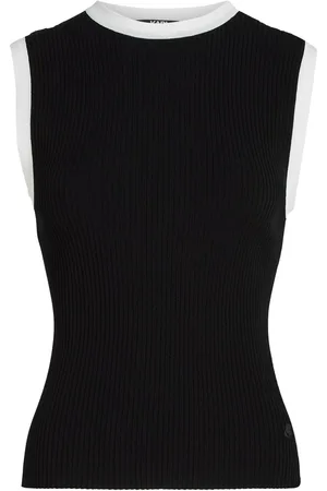 Karl Lagerfeld Geripptes Trägershirt
