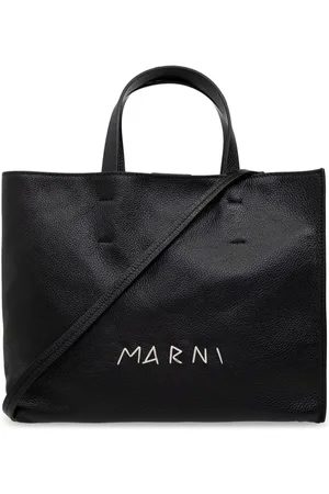 Marni Shopper mit Logo-Print
