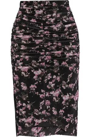 Ganni Bleistiftrock mit Blumen-Print
