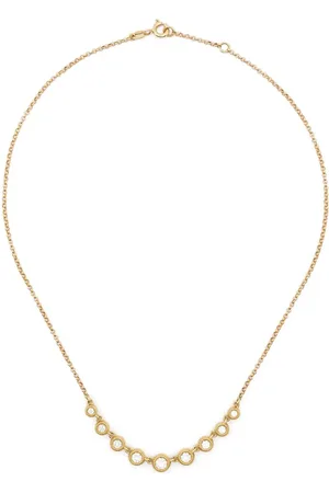 LEANDRA BAGS 18kt Cabo Gelbgoldhalskette mit Diamanten