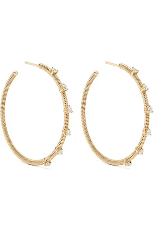 LEANDRA BAGS 18kt Cabo M Gelbgoldohrringe mit Diamanten