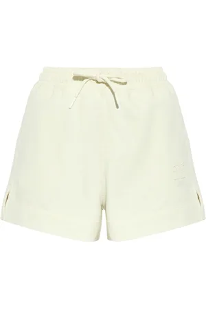 Ganni Shorts aus Bio-Baumwolle mit Logo