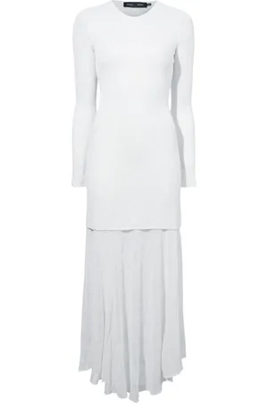 Proenza Schouler Fein gestricktes Anita Maxikleid