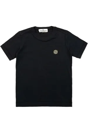 Stone Island T-Shirt mit Kompass-Applikation