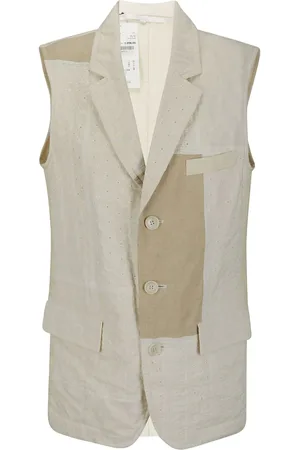 Comme des Garçons Top im Patchwork-Design