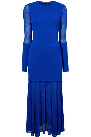 Proenza Schouler Fein gestricktes Anita Maxikleid