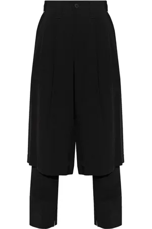 Issey Miyake Hose mit hohem Bund