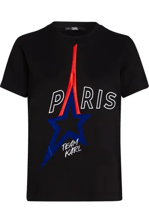Karl Lagerfeld Paris T-Shirt aus Bio-Baumwolle